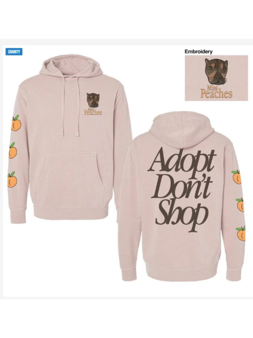 Barstool Sports Adopt Don't Shop Hoodie, 2XL